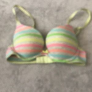 Rainbow bra